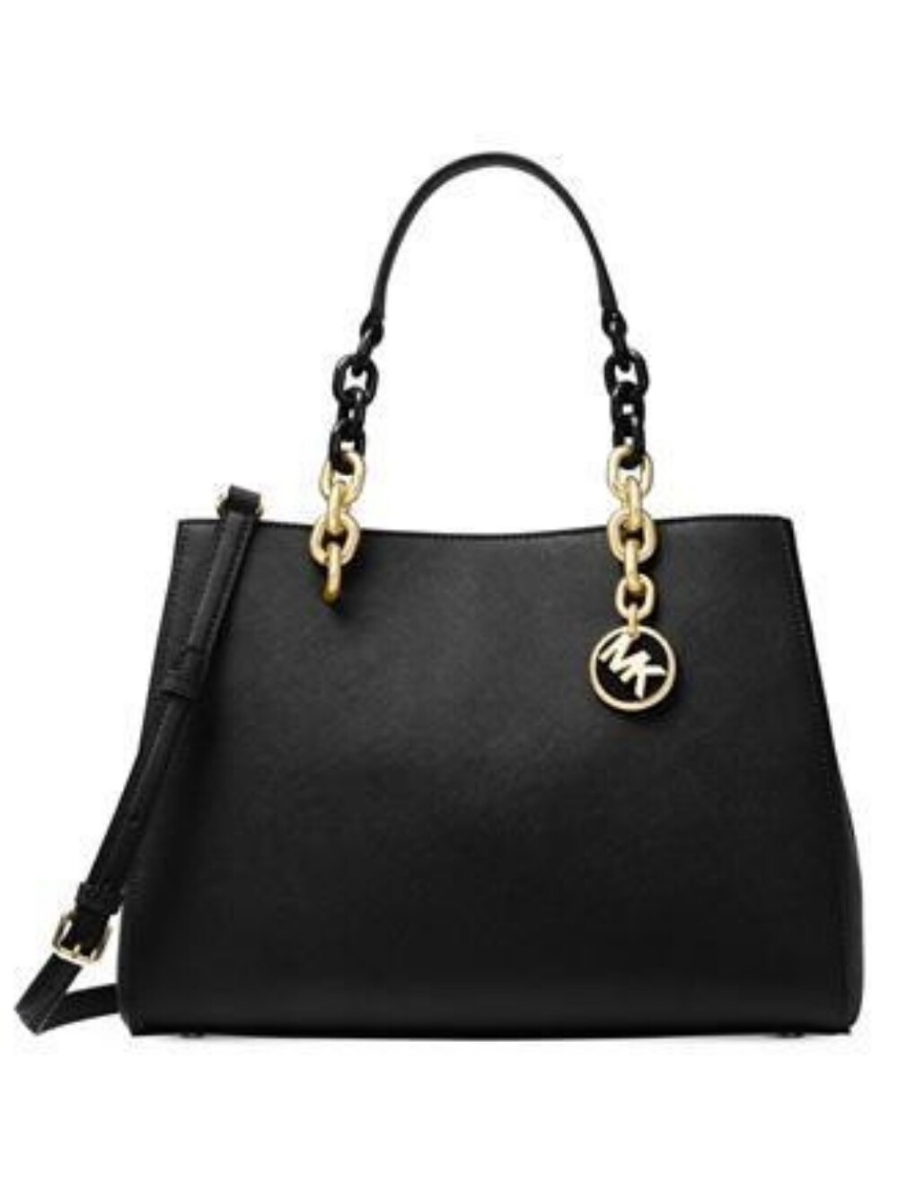 Michael Kors Black Tote with Gold Hardware LIKE NEW 10/10 CONDITION
